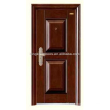 Acero inoxidable entrada puerta seguridad puerta KKD-302 para los diseños de la puerta